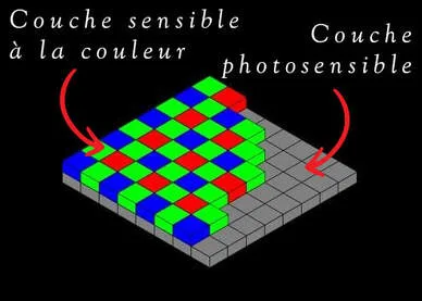 Schéma-capteur-photo-photosite-matrice-Bayer